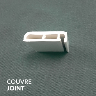 Couvre-joint intérieur 30 mm PVC - Blanc - Standard
