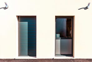 volet roulant en facade